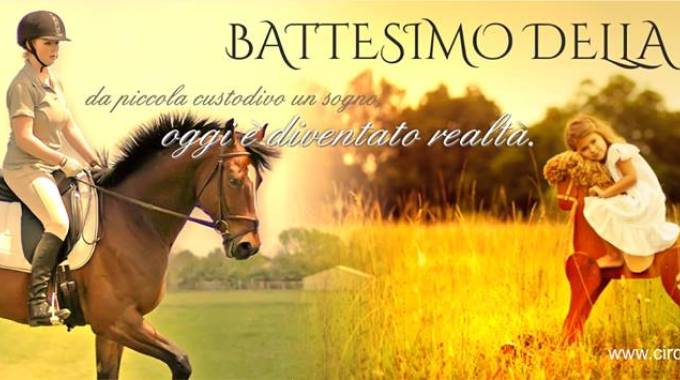 Palermo: al circolo ippico Taytu battesimo della sella - Cavallo