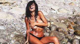 Il topless di Giulia De Lellis (Instagram)