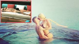 Mauro Icardi e Wanda Nara in vacanza alle Maldive (Instagram)