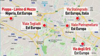 La mappa della prostituzione a Bologna