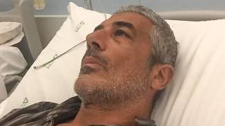 Il vice questore Silio Bozzi, in ospedale dopo gli scontri di Vis Ternana