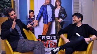 Fabio De Luigi e Andrea Pisani (Foto Concolino)