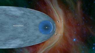 Voyager 2 oltre il Sistema Solare (Ansa)