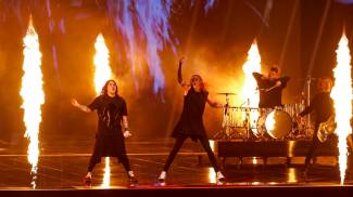 Blind Channel at the second semifinal of Eurovision (Ansa)