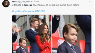 George a Wembley diventa un meme