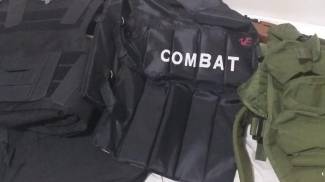 Materiale paramilitare usato nelle esercitazioni Materiale paramilitare usato nelle esercitazioni