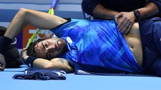 Matteo Berrettini injured at the ATP Finals in Turin
