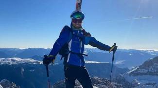Davide Carnielli, l&#39;alpinista 30enne salvato sulla Marmolada